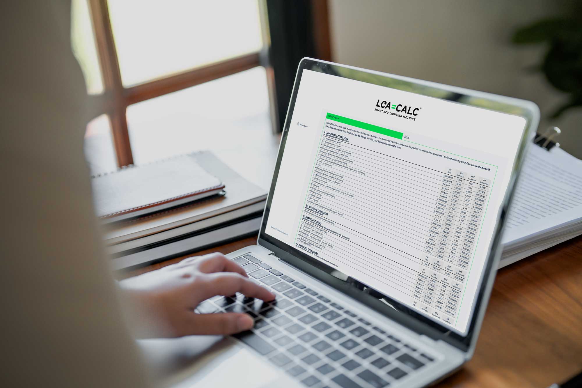 Lighting-focused LCA software